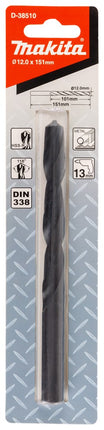 Afbeelding Makita metaalboor hss-r 12,0x151mm D-38510