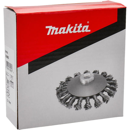 Afbeelding Makita kegelborstel knot m14x115mm D-39883