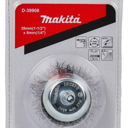 Afbeelding Makita komborstel drd 6x38mm D-39908