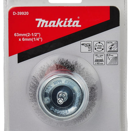 Afbeelding Makita komborstel drd 6x63mm D-39920
