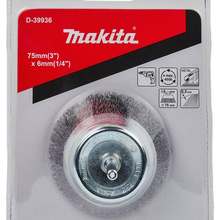 Afbeelding Makita komborstel drd 6x75mm D-39936