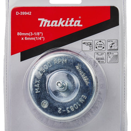 Afbeelding Makita komborstel drd 6x80mm D-39942