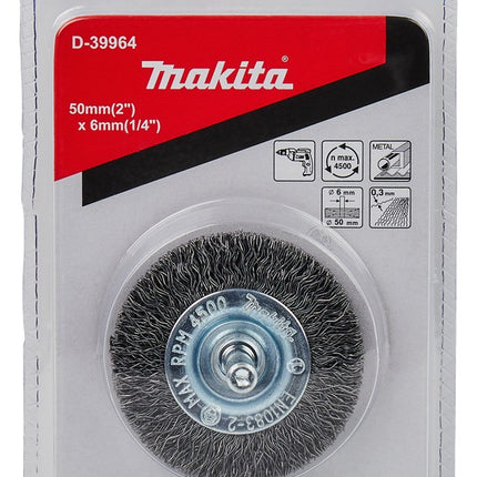 Afbeelding Makita vlakborstel drd 6x50mm D-39964
