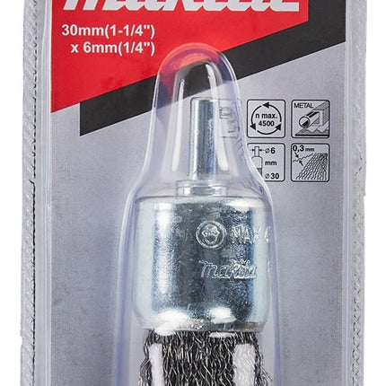 Makita PENSEELBORSTEL 6X30MM