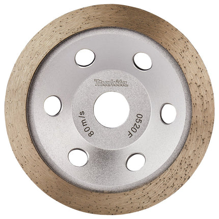 Afbeelding Makita komschijf dia vol 125x22mm eco D-41464