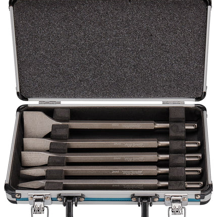 Afbeelding Makita sds beitelset 250mm 5dlg D-42379