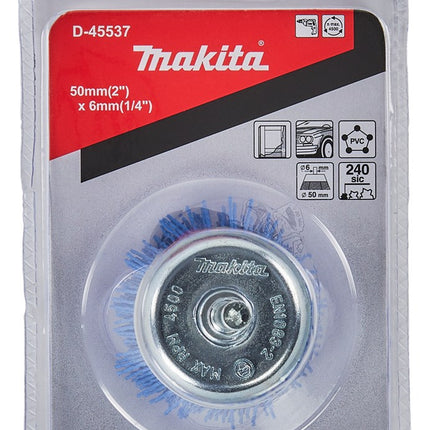 Afbeelding Makita komborstel nyl 6x50mm k240 D-45537