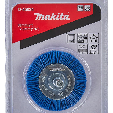 Afbeelding Makita vlakborstel nyl 6x50mm k240 D-45624