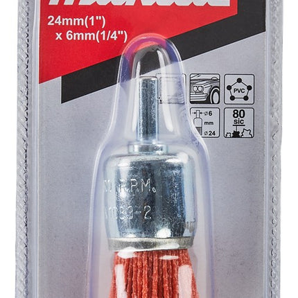 Afbeelding Makita penseelborstel nyl 6x24mm k80 D-45680