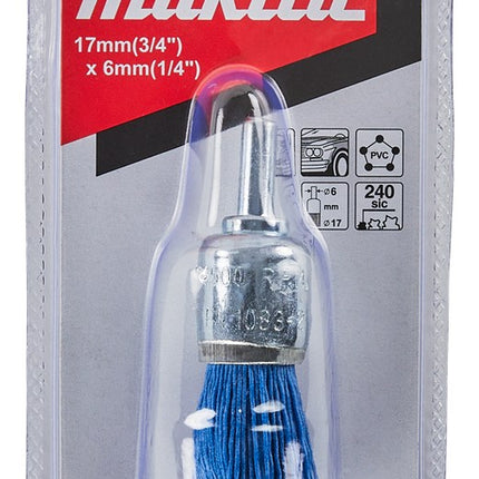 Afbeelding Makita penseelborstel nyl 6x17mm k240 D-45711