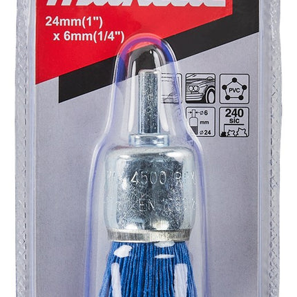 Afbeelding Makita penseelborstel nyl 6x24mm k240 D-45727
