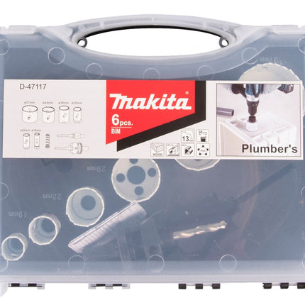 Afbeelding Makita gatzaagset 6dlg D-47117