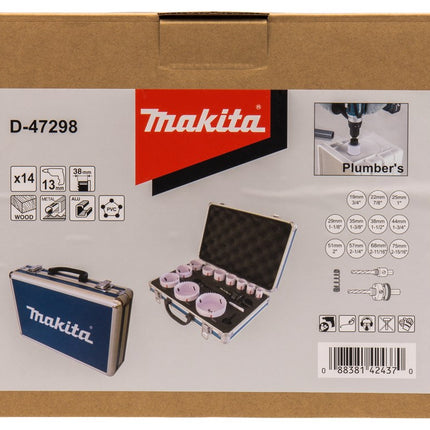 Afbeelding Makita gatzaagset bi-m 14dlg D-47298