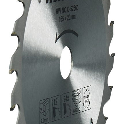 Afbeelding Makita hm zaagbl 165x20x2 t24 D-52560