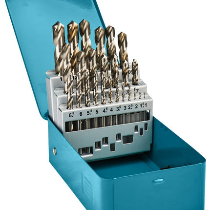 Makita METAALBORENSET 25-DELIG 1-13MM