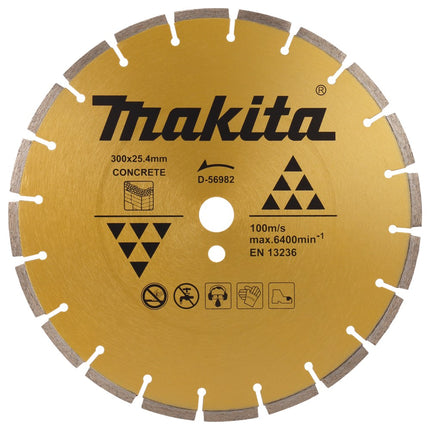 Afbeelding Makita diamantschijf 300x20mm D-56982