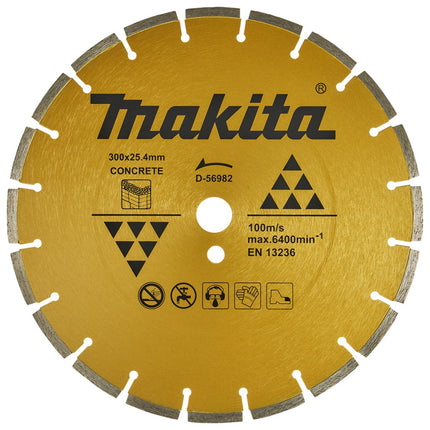 Afbeelding Makita diamantschijf 300x20mm D-56982
