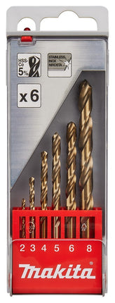 Makita METAALBORENSET 6-DELIG