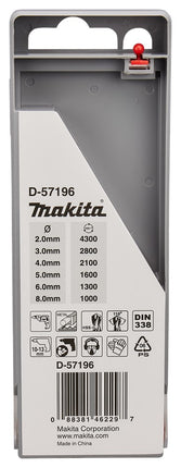 Makita METAALBORENSET 6-DELIG