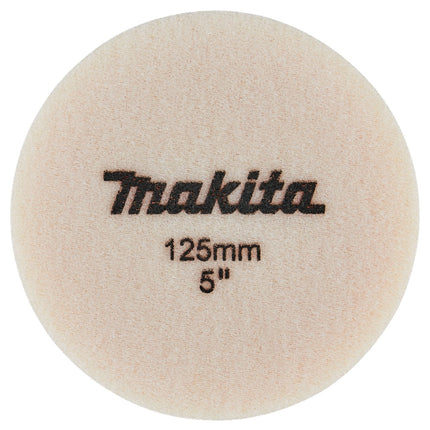 Makita SPONS ORANJE ZACHT GROF 125MM
