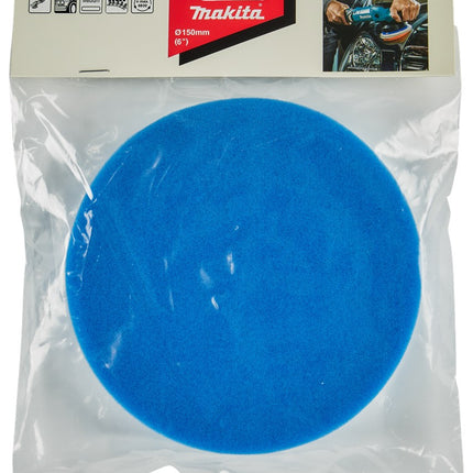 Afbeelding Makita polijsts blauw mid plat 150 D-62555