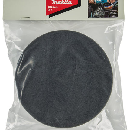 Afbeelding Makita polijsts zwart soft plat 125 D-62577