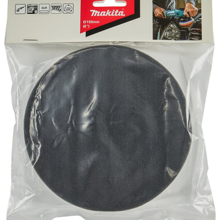 Afbeelding Makita polijsts zwart soft plat 150 D-62583