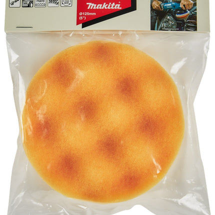 Afbeelding Makita polijsts oranje hard wave 125 D-62608