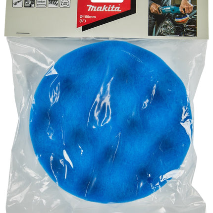Afbeelding Makita polijsts blauw mid wave 150 D-62642