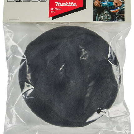 Afbeelding Makita polijsts zwart soft wave 125 D-62664