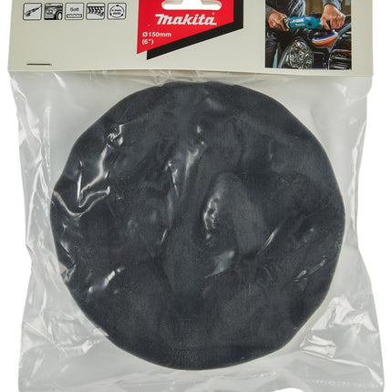 Afbeelding Makita polijsts zwart soft wave 150 D-62670