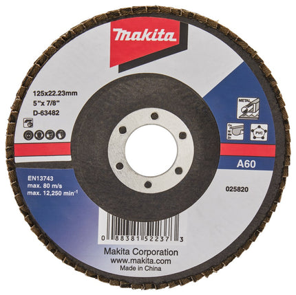Afbeelding Makita schuursch.125m22mm k60 uni-ae D-63482