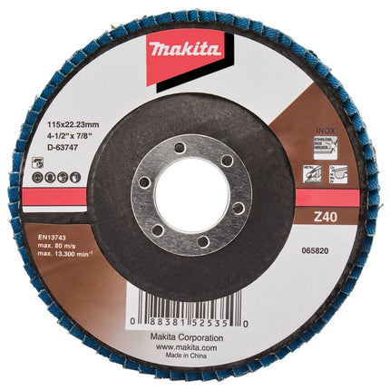 Afbeelding Makita lamellensch. 115x22mm z40 10st D-63747-10