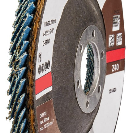 Afbeelding Makita schuursch.115x22mm k40 uni-ze D-63747