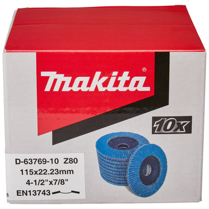 Afbeelding Makita lamellensch. 115x22mm z80 10st D-63769-10