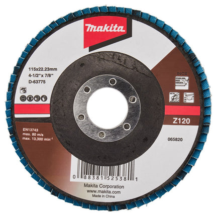 Afbeelding Makita lamellensch. 115x22mm z120 10s D-63775-10