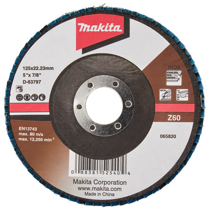 Afbeelding Makita lamellensch. 125x22mm z60 10st D-63797-10