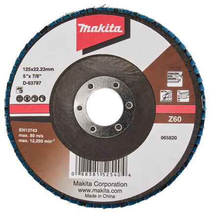 Afbeelding Makita lamellensch. 125x22mm z60 10st D-63797-10