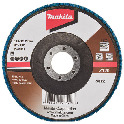 Afbeelding Makita lamellensch. 125x22mm z120 10s D-63812-10
