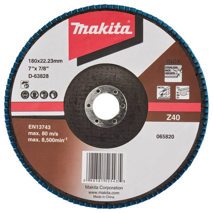 Afbeelding Makita lamellensch. 180x22mm z40 10st D-63828-10