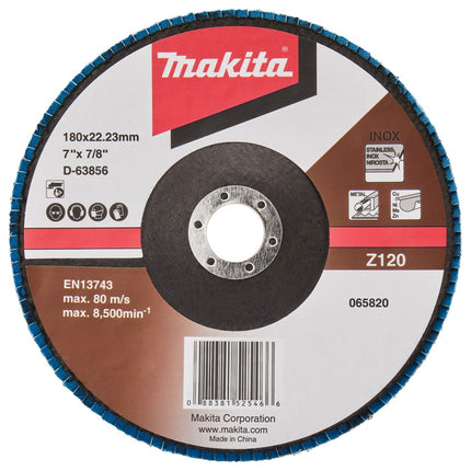 Afbeelding Makita lamellensch. 180x22mm z120 10s D-63856-10