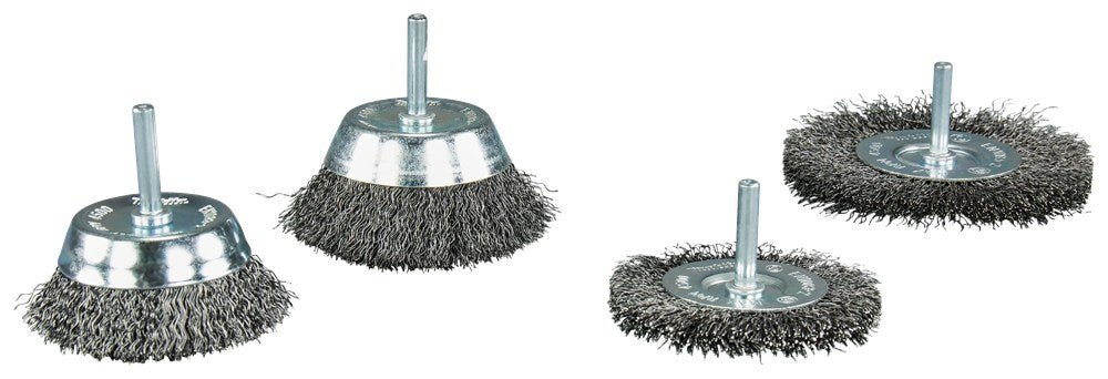 Afbeelding Makita borstelset 4dlg 6mm kom/vlak D-65729