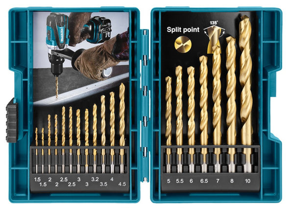 Afbeelding Makita borenset hss-tin 19dlg D-67527