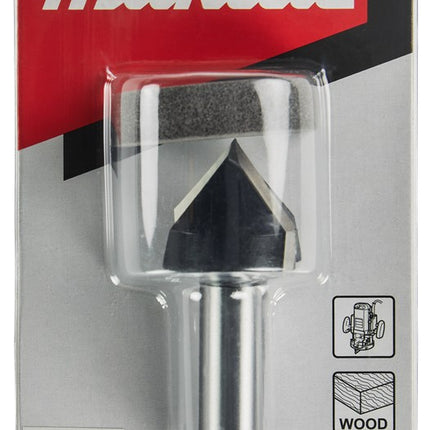 Afbeelding Makita v-groeffrees 28,6 90gr s12 D-68242