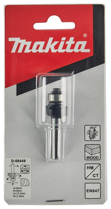 Afbeelding Makita afrondfrees lag r2,3 s8 D-68448