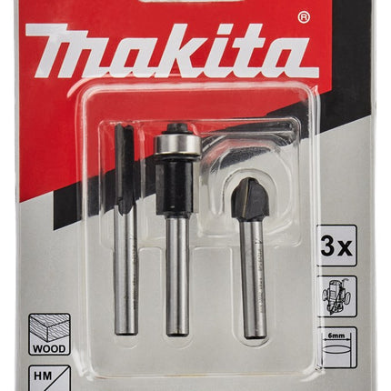 Afbeelding Makita frezenset 3dlg D-70459