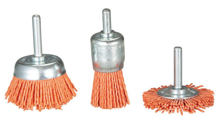 Afbeelding Makita borstelset nylon ruw 3dlg D-70742
