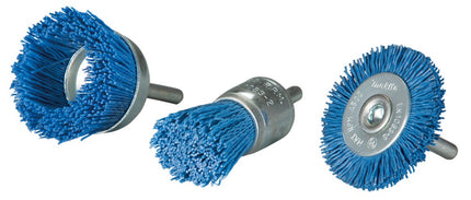 Afbeelding Makita borstelset nylon fijn 3dlg D-70758