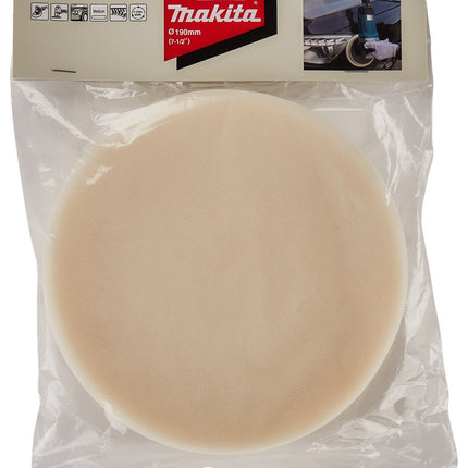 Afbeelding Makita polijstschijf spons wit 190mm D-70792