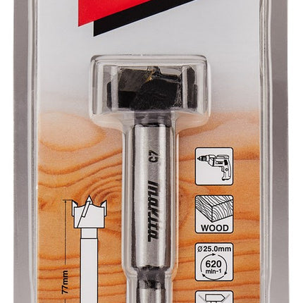 Makita SCHARNIERBOOR 25X77MM